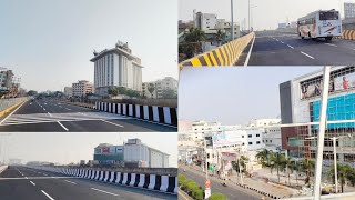 Benz circle flyover 2 started || Vijayawada