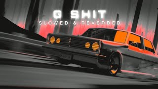 G-Shit Slowed & Reverbed | Sidhu Moose Wala | Lofi 00s