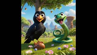 Coco the Clever Crow #bravery #forestadventures #with #courage #clevercrow #greed #snake #meadow