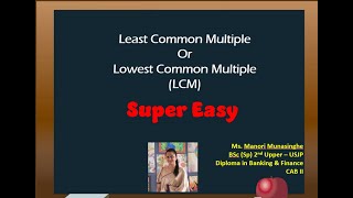 Lcm Can We Find A Highest Common Multiple Least Common Multiple Lowest Common Multiple