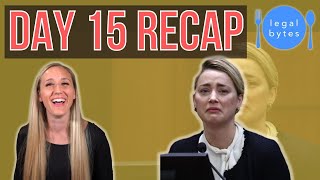 Day 15 RECAP | All Amber Heard, All Day | Johnny Depp Vs. Amber Heard