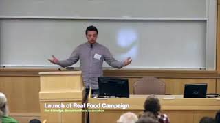 Dan Kittredge -- Strategy & Vision: Launch of the Real Food Campaign