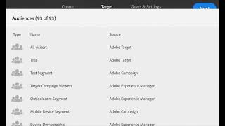 Adobe Target with Multivariate Testing Experimentation