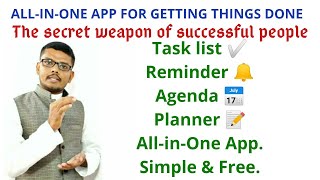 The secret weapon of successful people (01.01.2020) Any.Do App for task list management-Waheed Khan