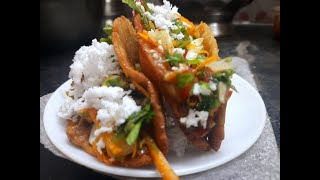 ಮೆಕ್ಸಿಕನ್ ಟಾಕೋಸ್ ರೆಸಿಪಿ || Mexican Tacos || Snacks recipes in kannada