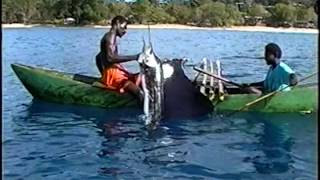 Sailfish Fishing From Outrigger Canoes - Buka Island, Papua New Guinea (2005)