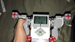 Space Wars game using a Gyro Sensor. Programmed in Python. Lego Mindstorms EV3.