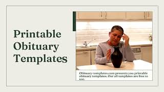 The Ultimate Guide to Printable Obituary Templates #printable #obituary #funeralprogram #funeral