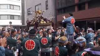 椙森神社　例大祭２０１５　堀留町一丁目町会　大神輿町内渡御　２０１５．５．１５