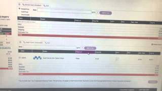 Creating and entering orders