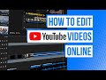 How to edit your first YouTube video online | Flixier Tutorial