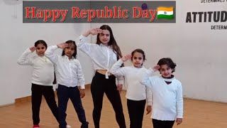 Dance Performance On Patriotic Song | Chak De India & Suno Gaur Se Duniyawalo | Prachi & Kids
