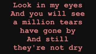 If Only Tears Could Bring You Back - lyrics