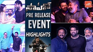 Saaho Pre Release Highlights | Prabhas | Shraddha Kapoor | Sujeeth | Arun Vijay | Ghibran  | YOYO TV