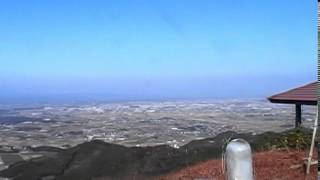 H26.12.25  金御岳から望む霧島連山