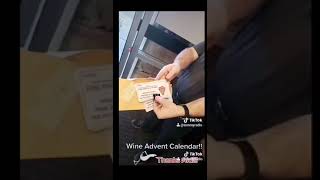 Buying a Wine Advent Calendar from Aldi