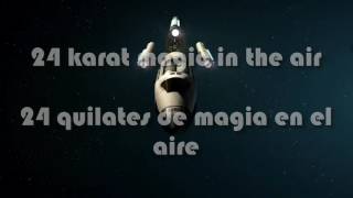 Bruno Mars - 24k Magic- Lyrics - letra (Subtitulada español)