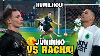 JUNINHO MANELLA vs RACHA XP!! (BASTIDORES DO JOGO)