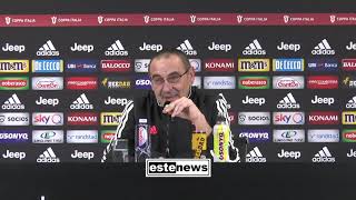 Verso Juventus-Roma, la conferenza di Sarri: "Tridente riproponibile"