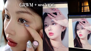 GRWM📸 프로필촬영 D-day 셀프메이크업 같이해요 ! 작가님이 진짜 혼자했냐고 물어봄 (피부/속눈썹/뒷트임 꿀팁)