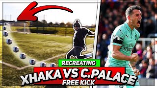 Recreating Granit Xhaka's Goal vs Crystal Palace
