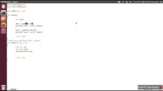 Variable Length Argument List in C | va_list, va_start, va_arg, va_end Example