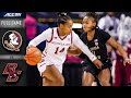 Florida State vs. Boston College Full Game Replay | ACC Women’s Basketball (2021-22)