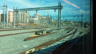 Il grande cantiere del PRG di Bari Centrale visto dal treno (2)