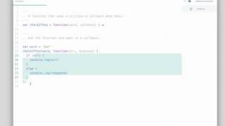 Anatomy of a callback in javascript