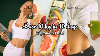 How To Lose Weight Fast 10 Kgs In 10 Days - Full Day Diet/Meal Plan For Weight Lose ( Egg Diet)