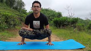 পদ্মাসন (Padmasana), মুক্ত-পদ্মাসন, বদ্ধ-পদ্মাসন ও উত্থিত পদ্মাসন