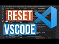 How to Reset VSCode Settings | Reset Visual Studio Code Step by Step