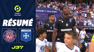 TOULOUSE FC - AJ AUXERRE (1 - 1) - Résumé - (TFC - AJA) / 2022-2023