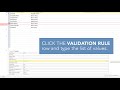 Access Tutorial - Validation Rules