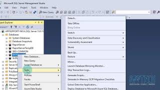 APPTech How to: Backup Database