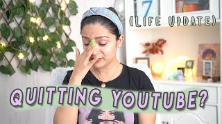 thoughts on quitting youtube, hate comments, negativity & mental health | Meghna Verghese