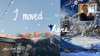 I moved to the Alps... | ski season series