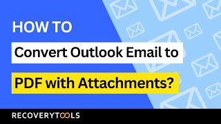 Outlook to PDF converter | Batch convert Outlook emails to PDF