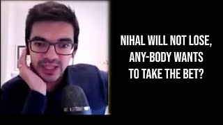 When Nihal Sarin made Anish Giri lose a bet!