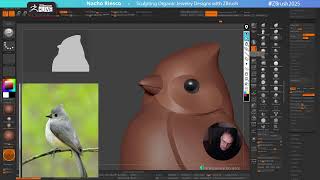 Sculpting Organic Jewelry Designs with ZBrush – Nacho Riesco Gostanza – ZBrush 2025