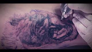 The lion tattoo · Татуировка льва