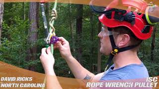 ISC Rope Wrench Pulley - TreeStuff Customer David Ricks' Review In The Field