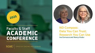 ND Compass: Data You Can Trust; Research You Can Use