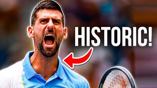 Novak Djokovic Just Made HISTORY!