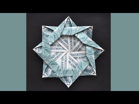 My MONEY STAR | Very Easy Dollar Modular Origami | Tutorial DIYby ...