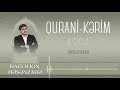 hacı İlkin həsənzadə qurani kərim 6 cı cüz