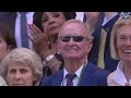 legend rod laver leads applause for djokovic