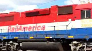 NECR 3869 Rail America Engine, AWESOME P5!