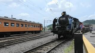 【大井川鐵道】目隠しジェームスの方向転換作業③