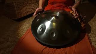 Edda B. improvising on an UGUR Handpan, D-minor Celtic